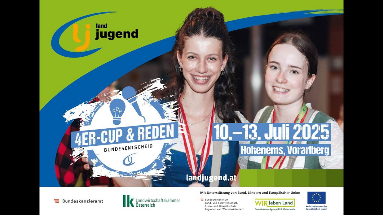 Aftermovie Bundesentscheid 4er Cup & Reden 2025 - Landjugend Österreich