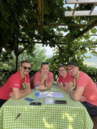 Erste Fotos vom Bundesentscheid 4er-Cup und Reden 2024