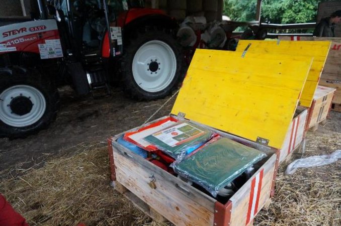 Finales Training vor der WM Pflügen